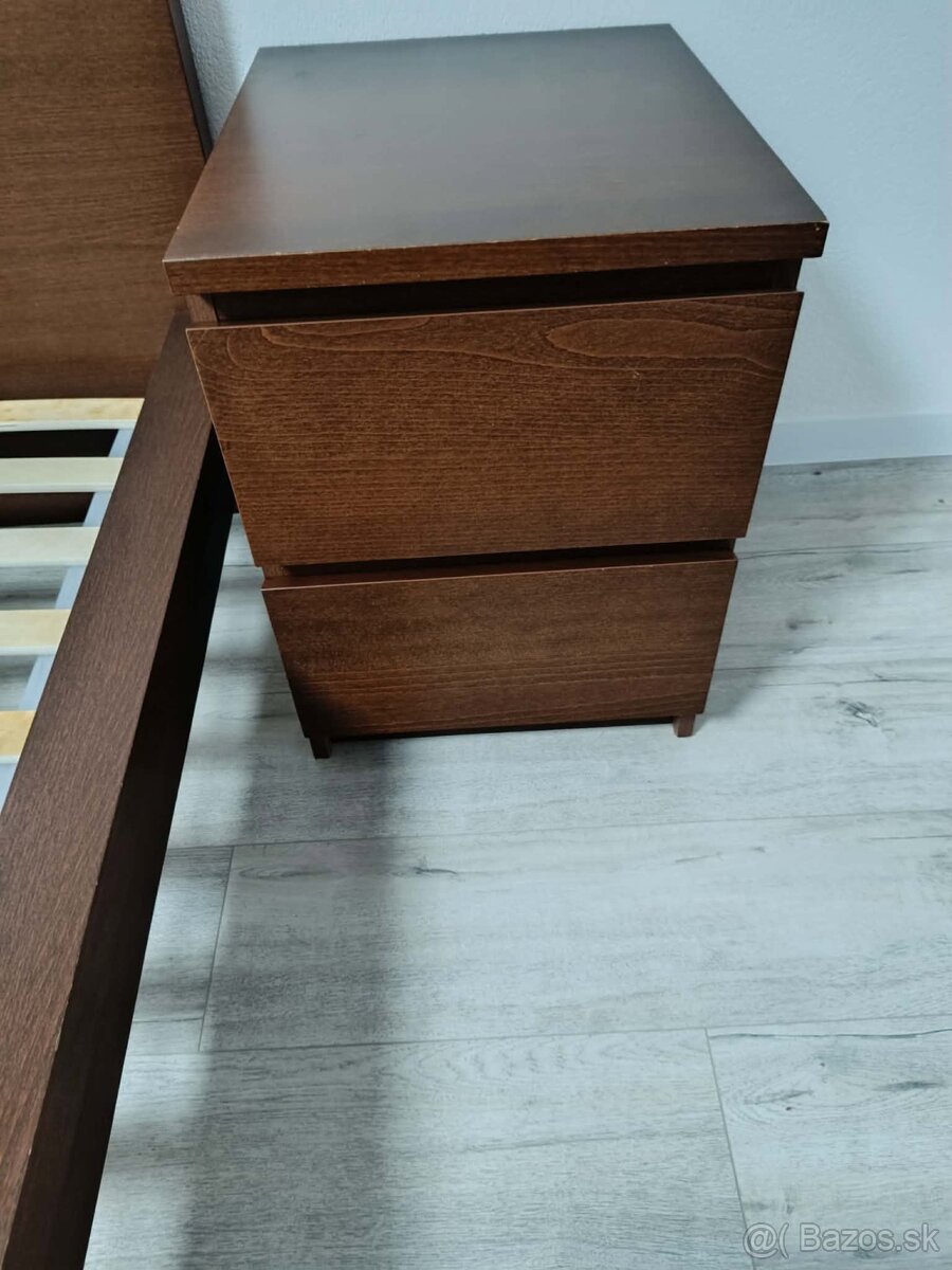 IKEA Malm – stredne hnedá - 2