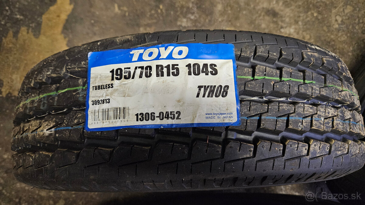 toyo letne 195/70 r15 104s - 2