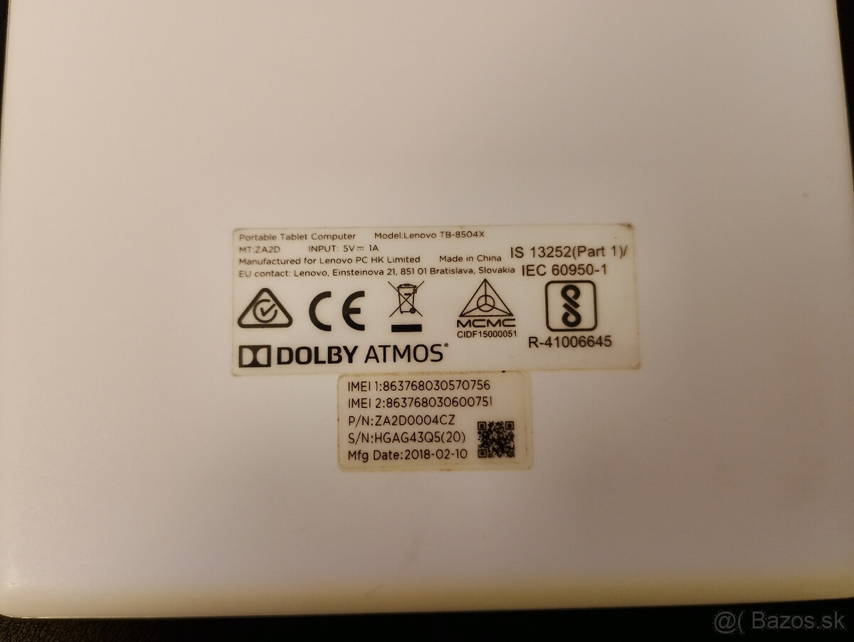 Tablet Lenovo TB-8504X - 2