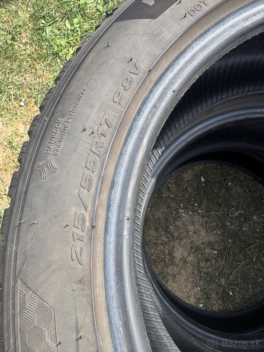 215/55 R17 98v zimné Hankook - 2