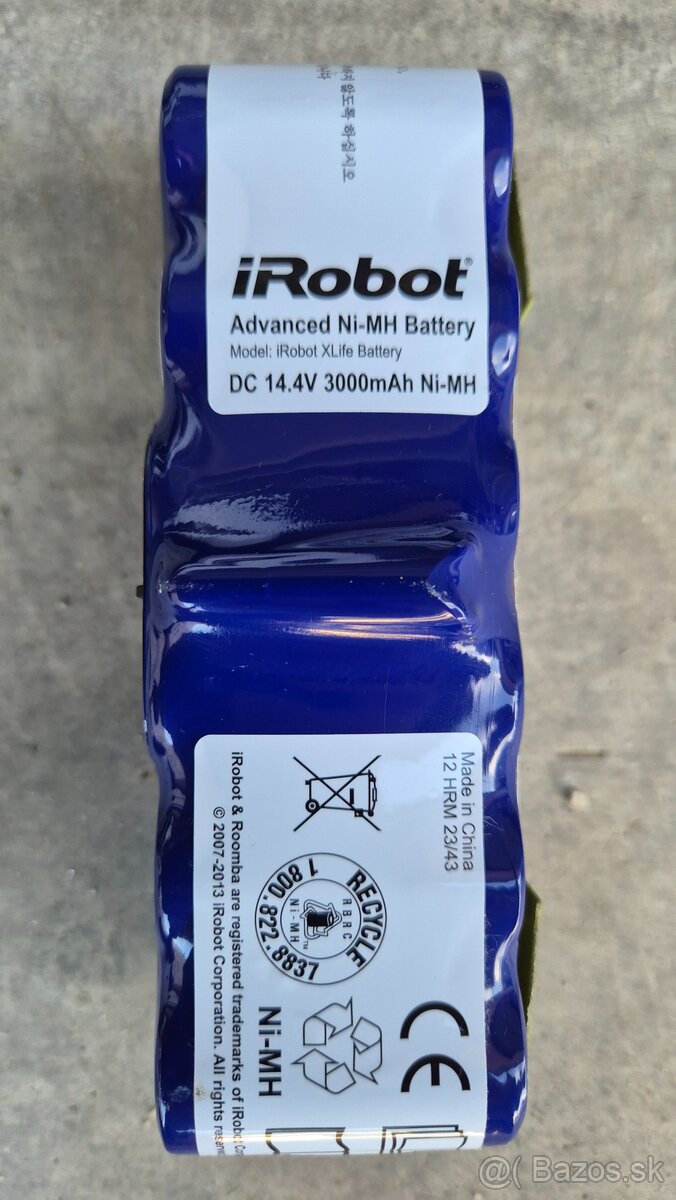 Predam bateriu iRobot - 2