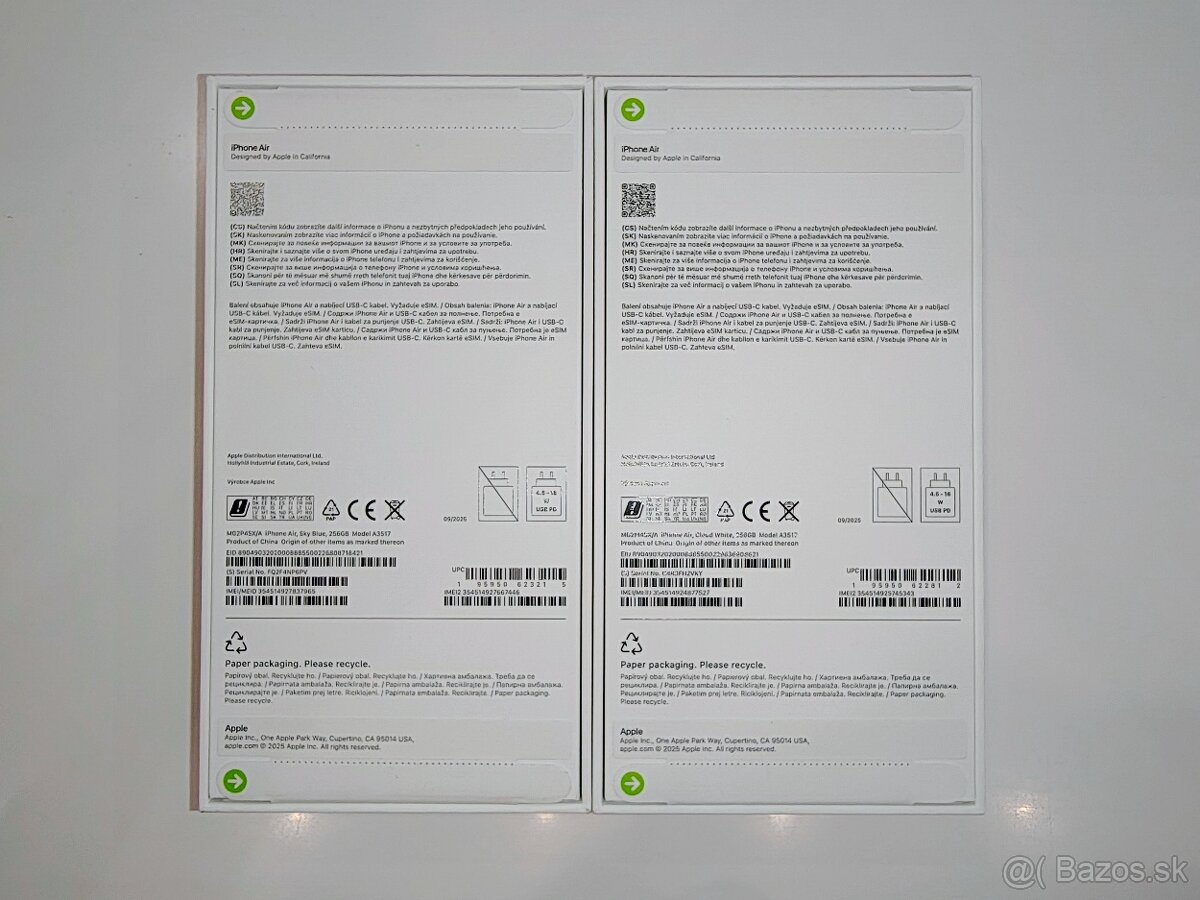 iPhone Air 256GB SK distribucia 24 mesiacov ZÁRUKA - 2