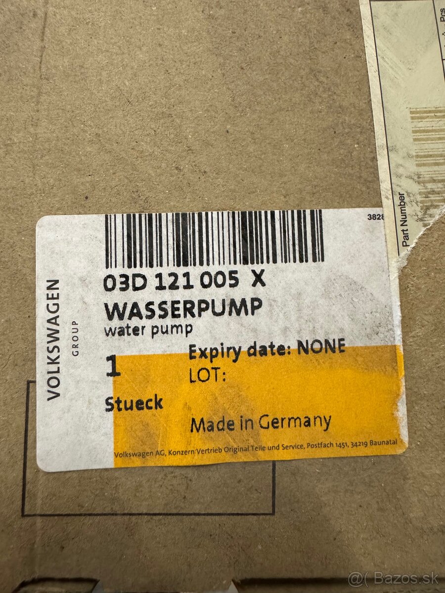 Vodná pumpa Škoda 1.2 HTP - 2