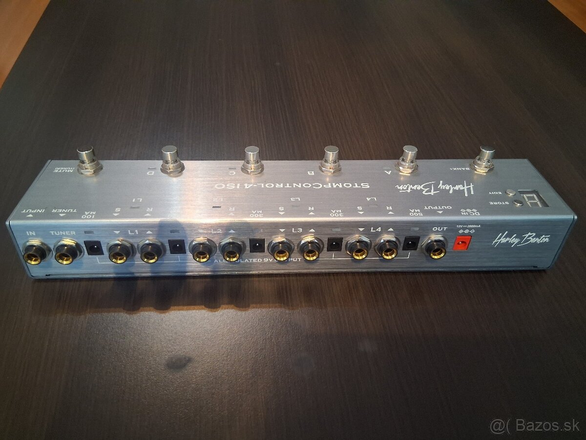 Prepinac Harley Benton StompControl-4 ISO - 2