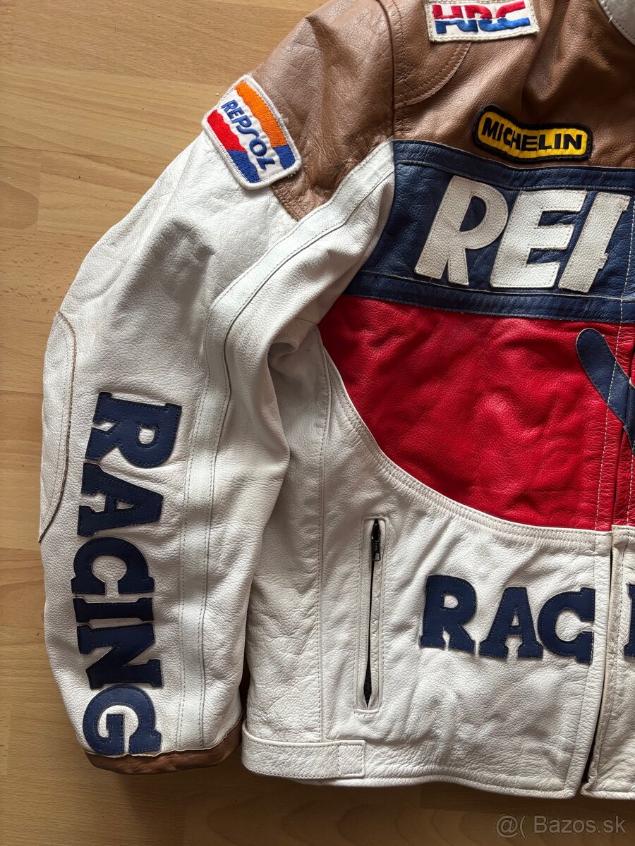 Kožená moto bunda Honda Repsol - 2