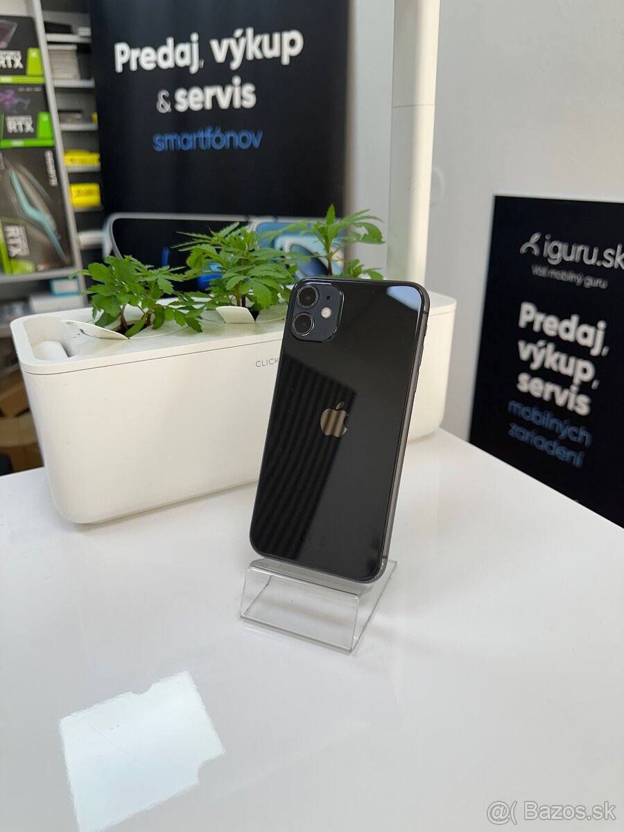 Apple iPhone 11 256GB Black Batéria 100% - 2