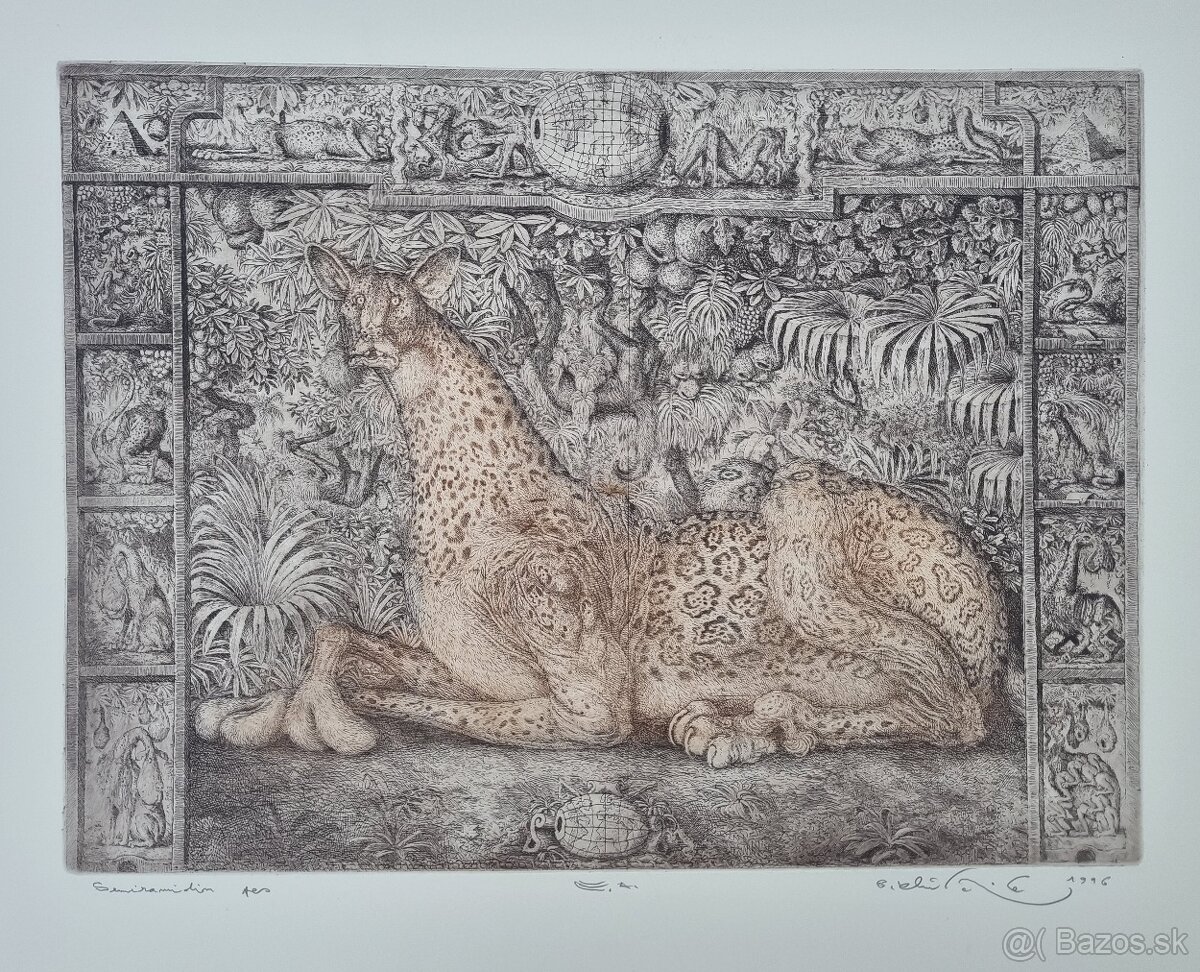 Predám grafiky Petra Kľúčika. - 2