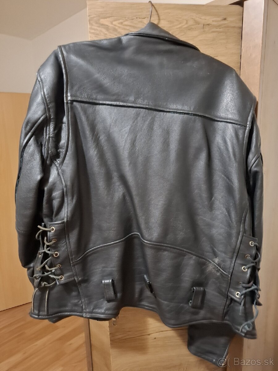 Motorkárska kožená bunda - 2