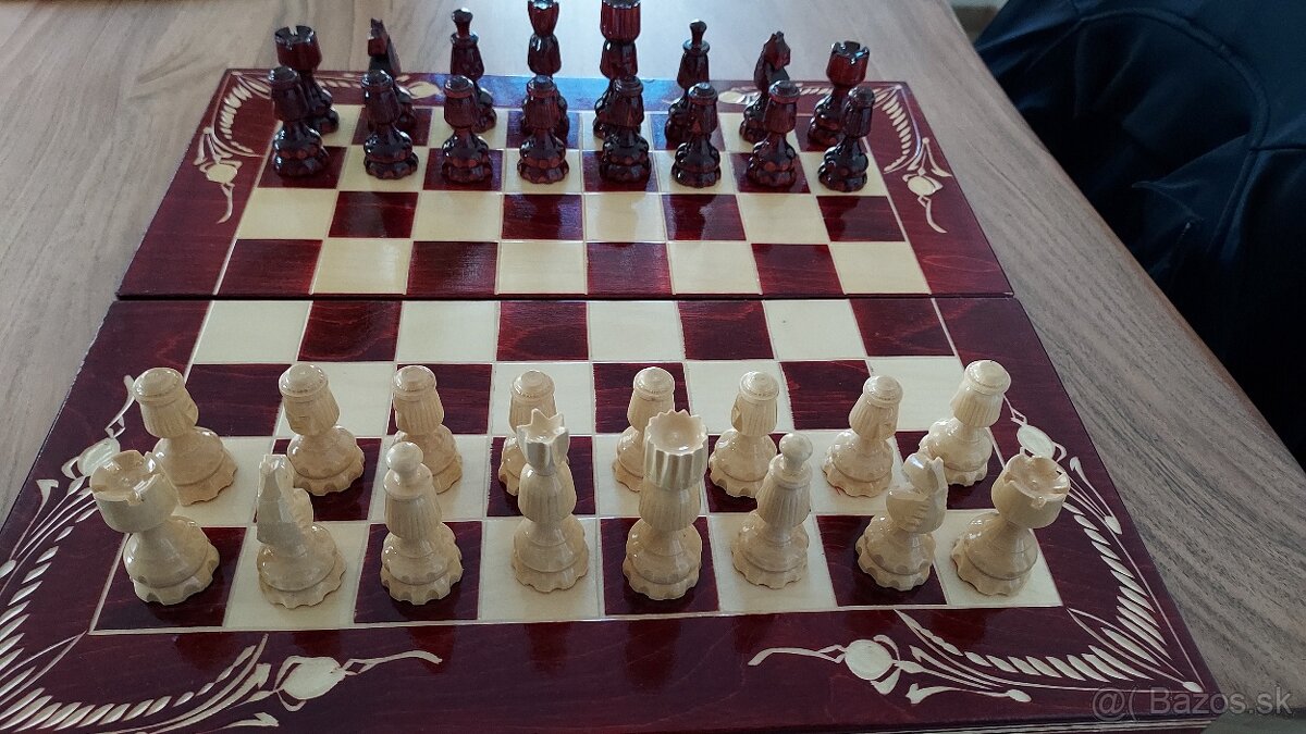 Drevené Šachy, šachovnica - 2