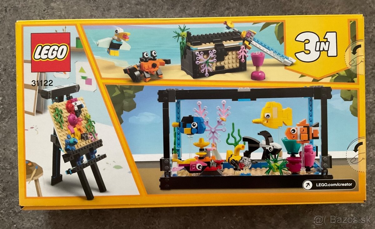 LEGO® Creator 31122 Akvárium - nové - 2