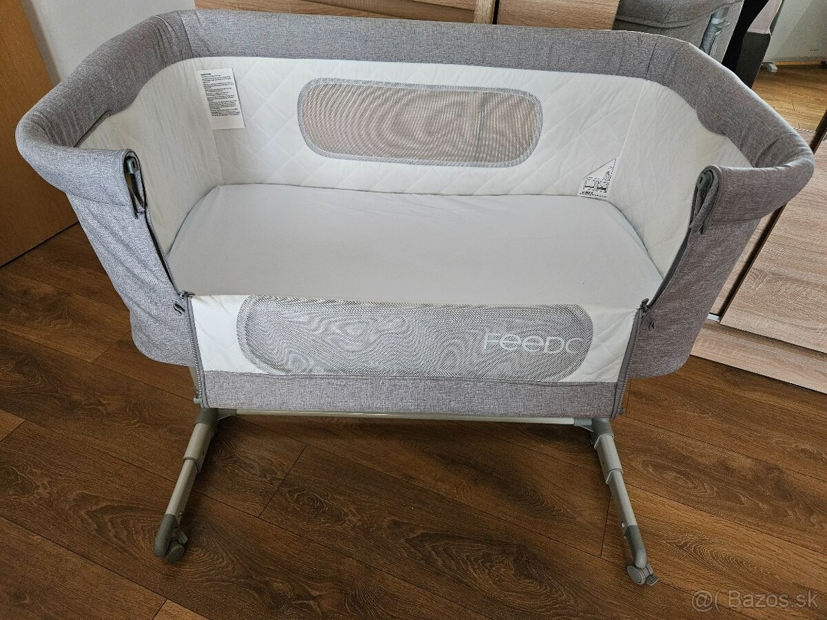 FEEDO Postieľka detská polohovateľná 2v1 - 2