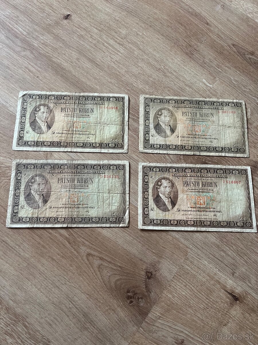 Predám stare bankovky - 2
