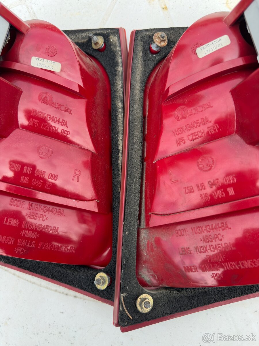 Zadné svetlá – Škoda Octavia 1 facelift - 2