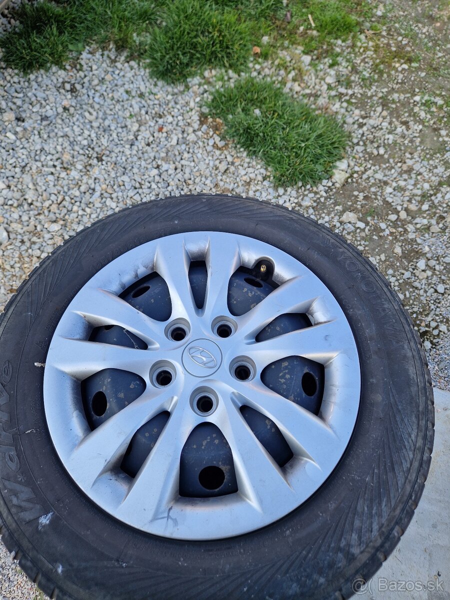 5x114.3 r15 plechove disky - 2