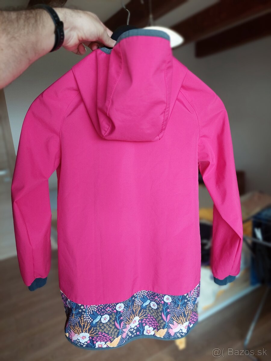 Dievčenská prechodná softshellová bunda Unuo 146/152 - 2