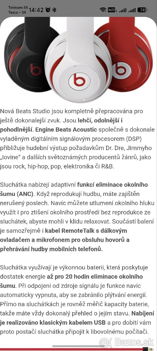 Beats Studio 2.0 by Dr. Dre originál - 2