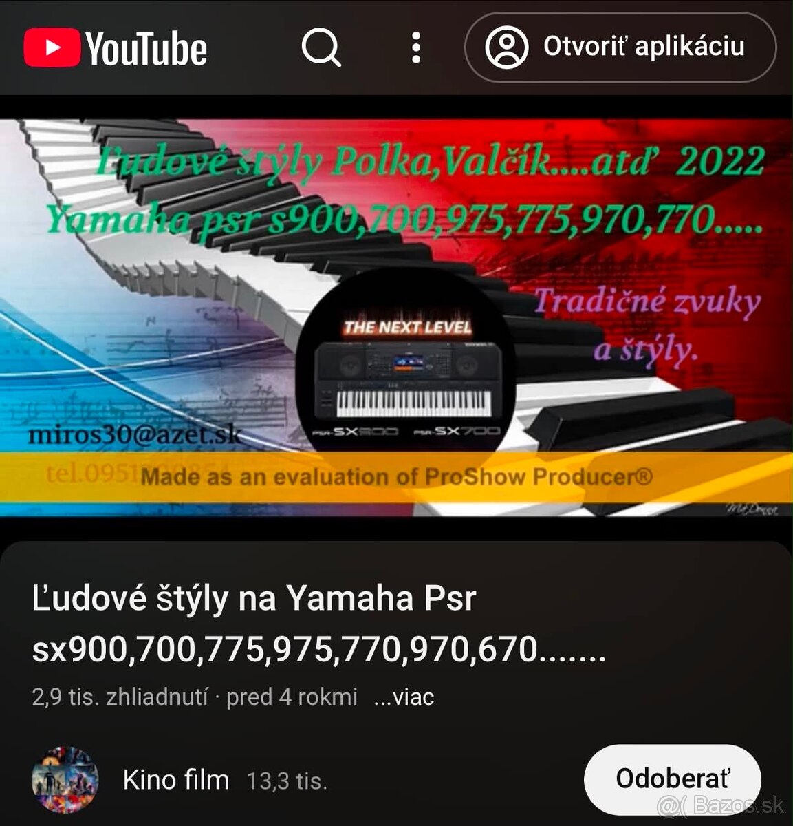 Yamaha psr sx - Štýly … - 2