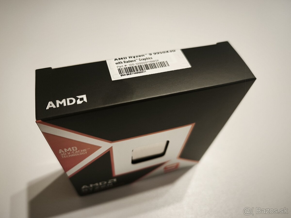 AMD Ryzen 9 9950X3D, 4.30 GHz, 128 MB Cache, socket AM5 - 2