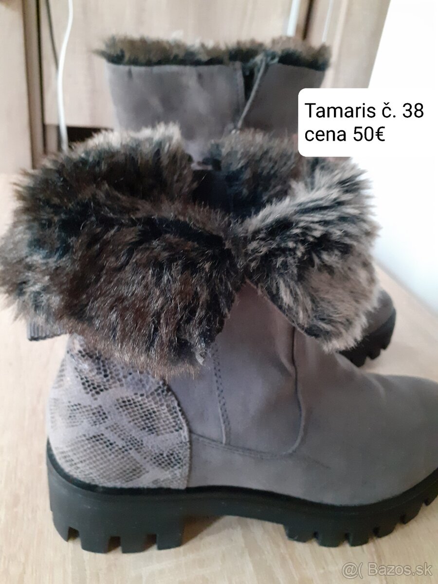 Tamaris čižmičky - 2