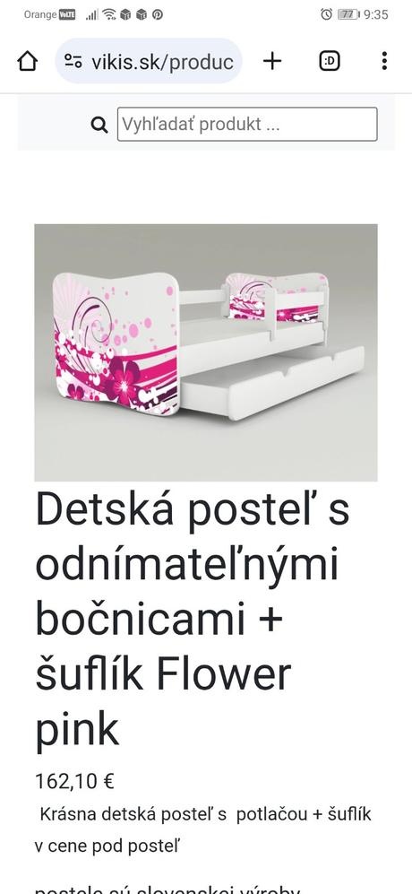 Posteľ pre deti + stolík - 2