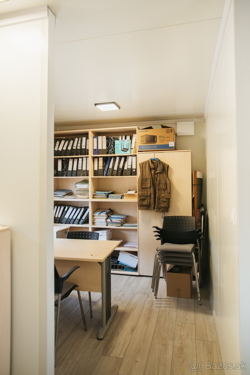 Kancelária, obchodný priestor, mobilný dom, 624 cm x 580 cm - 2