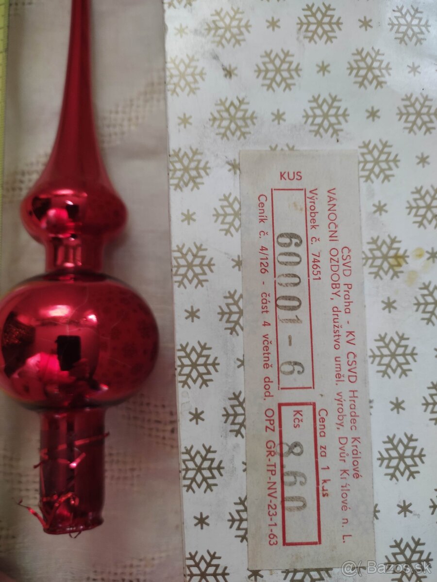 Vianočné ozdoby RETRO - 2