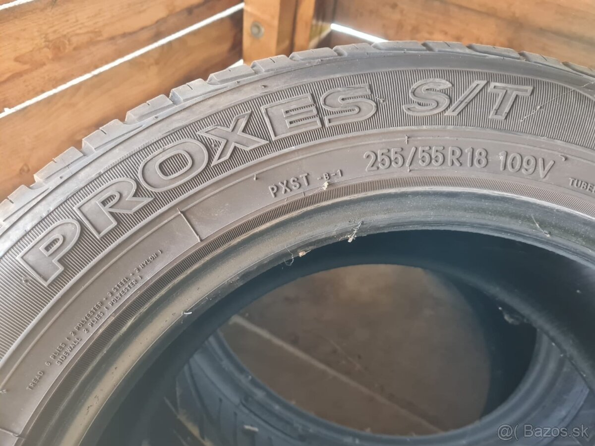 Pneumatiky Toto Proxes 255 x 55 R18 - 2