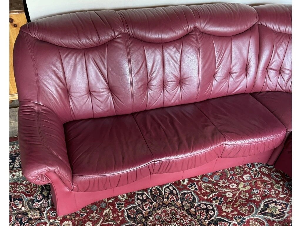 Luxusní rohová kožená sedací souprava, 3034 - 2