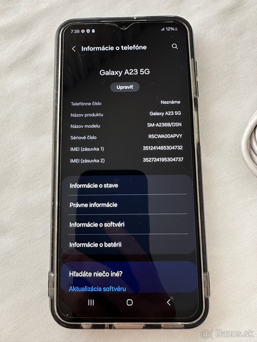 SAMSUNG GALAXY A23 5G 4/64GB - 2