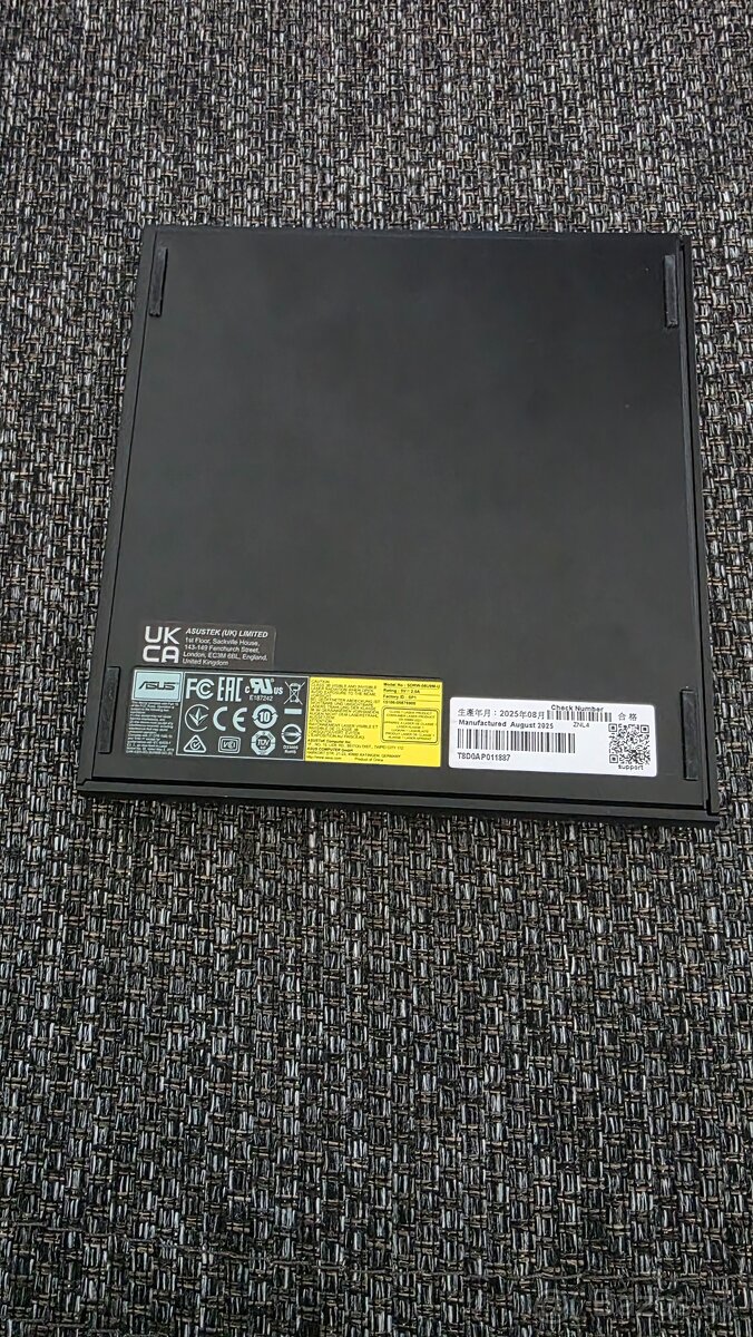ASUS ZenDrive SDRW-08U9M-U, čierna - 2