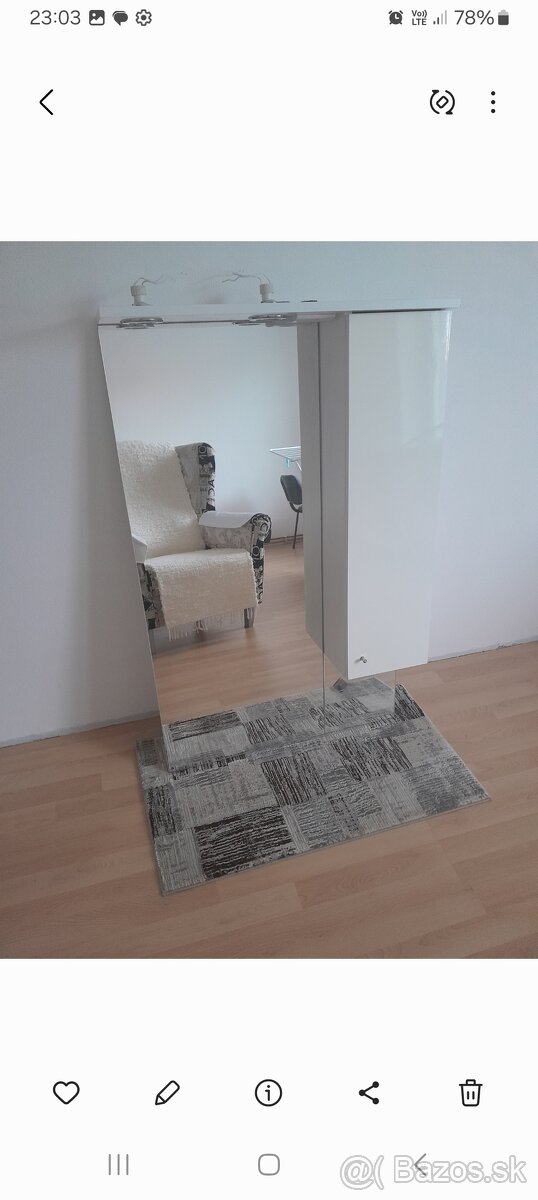 Zrkadlo so skrinkou - 2