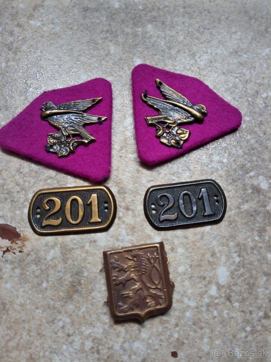 Odznaky a vylozky 1 ČSR.CSR.Armada.Pluk - 2