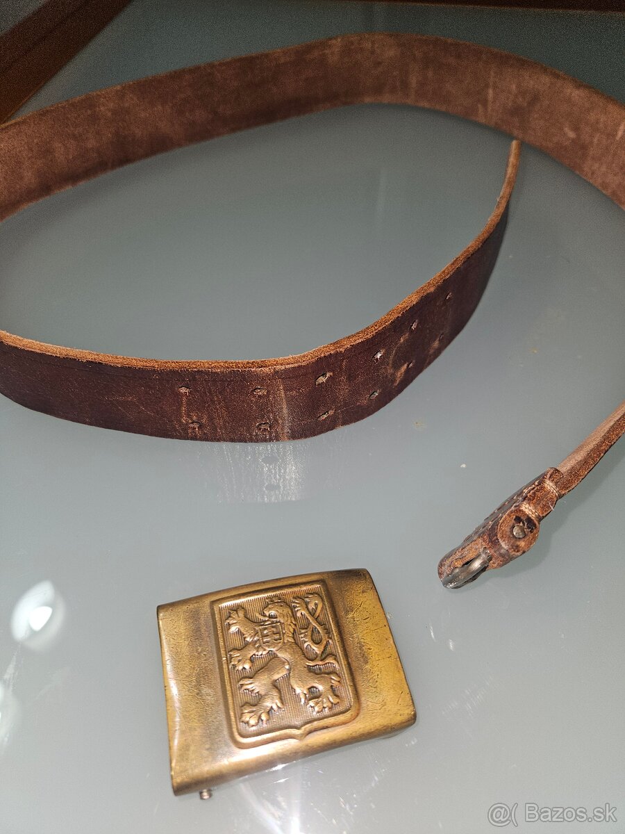 Vojenská pracka ČSR + opasok. - 2