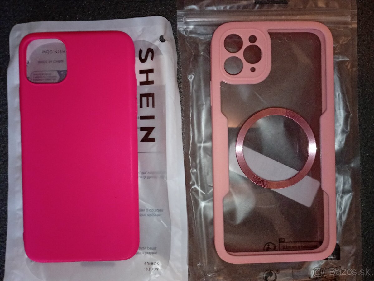 Ružové obaly na iPhone 11 PRO Max - 2