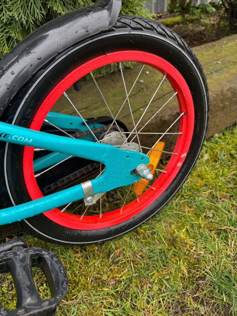 Detský bicykel 16" Kellys Wasper modrý - 2