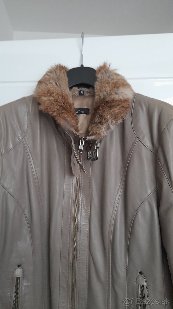Dámska kožená bunda 46 - 2