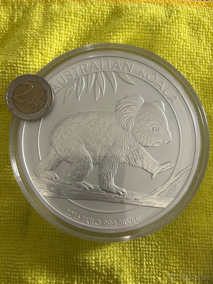 1 kg strieborne investicne zberatelske mince 999 - 2