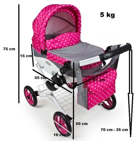Kočík pre bábiky Adbor Lily K 8 - 2