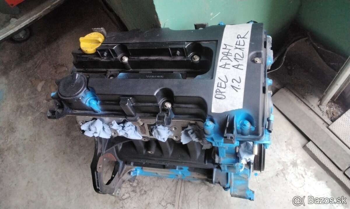 OPEL ADAM 1.2 2013 predám MOTOR A12XER - 2