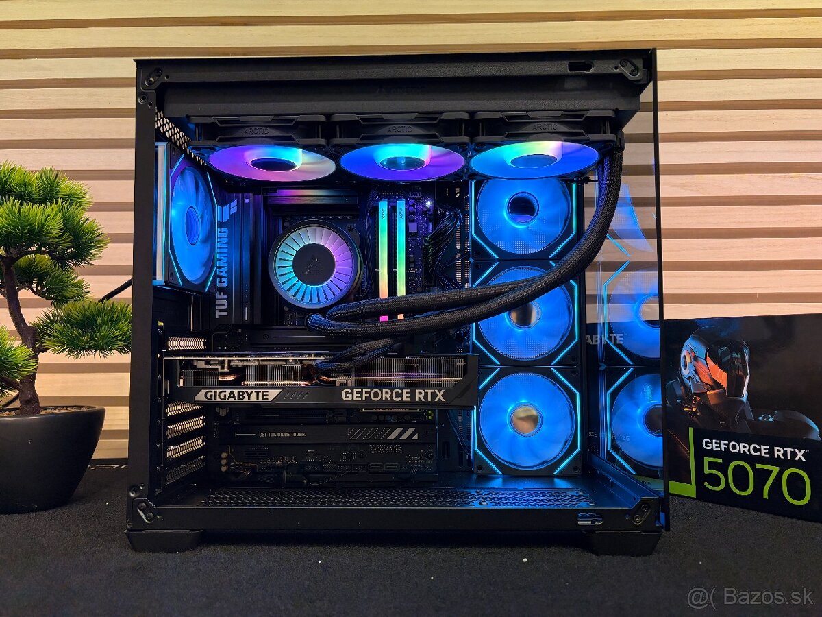 Herný PC R7 9800X3D / RTX 5080 / 32GB RAM / 2TB NVMe / WIFI - 2