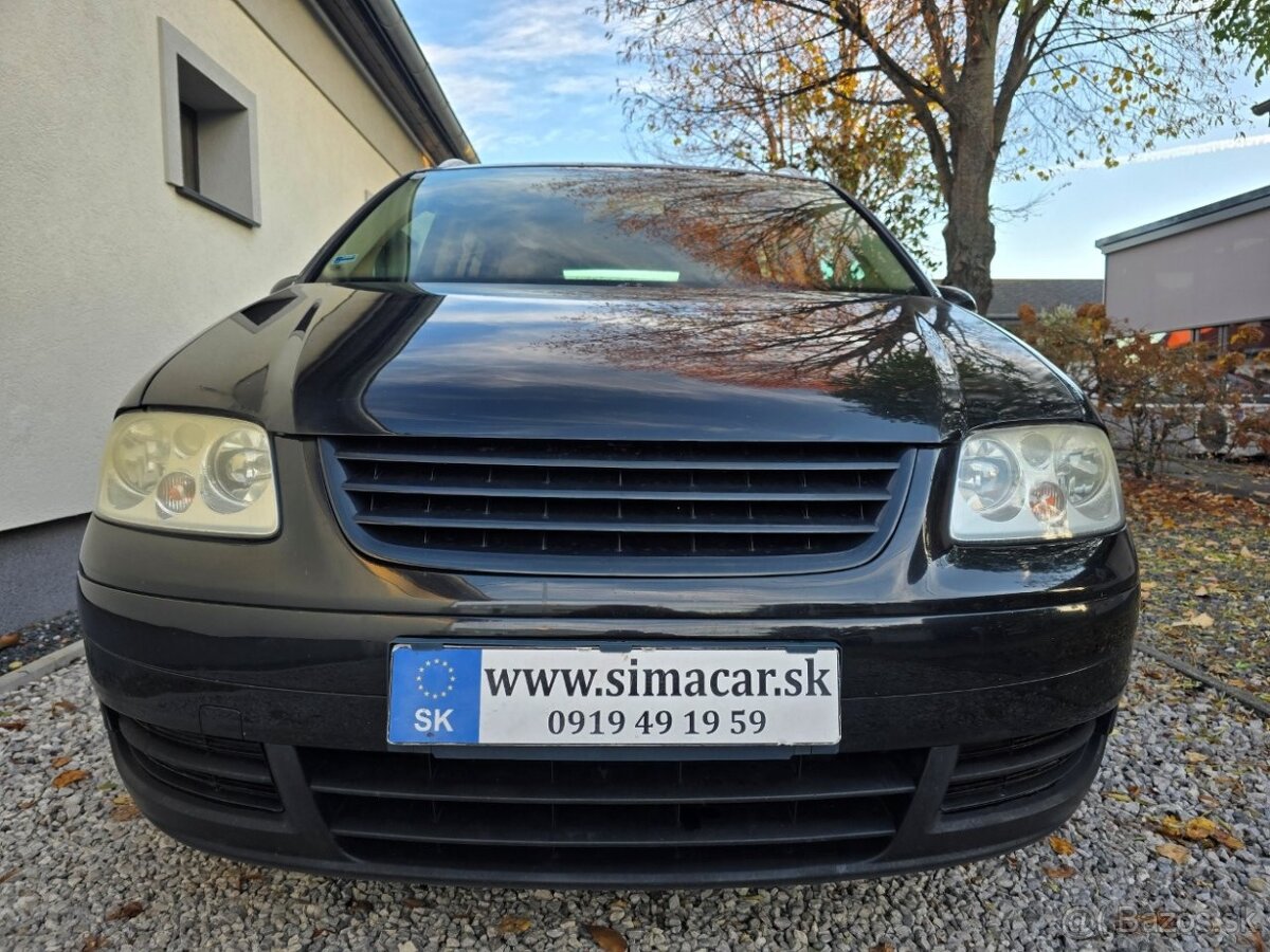 Volkswagen Touran Van 1.9 TDI Trendline, Mesačne: 79€ - 2