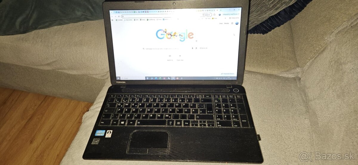 Notebook Toshiba 15,6 palcovy - 2