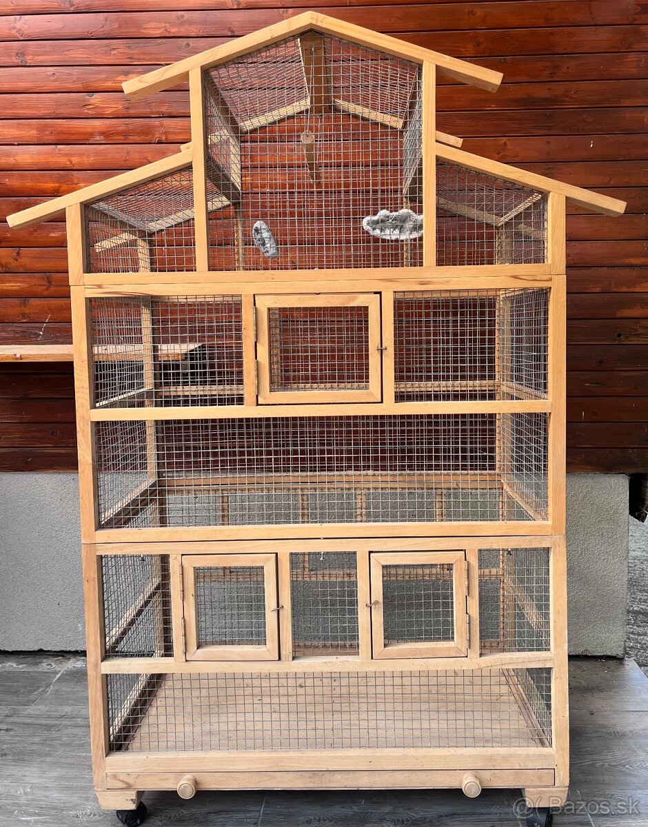 Drevená klietka - 2