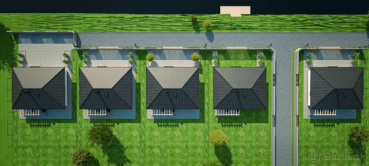 Predám stavebný pozemok - Nová IBV Čaňa (517m2), Kosice - 2