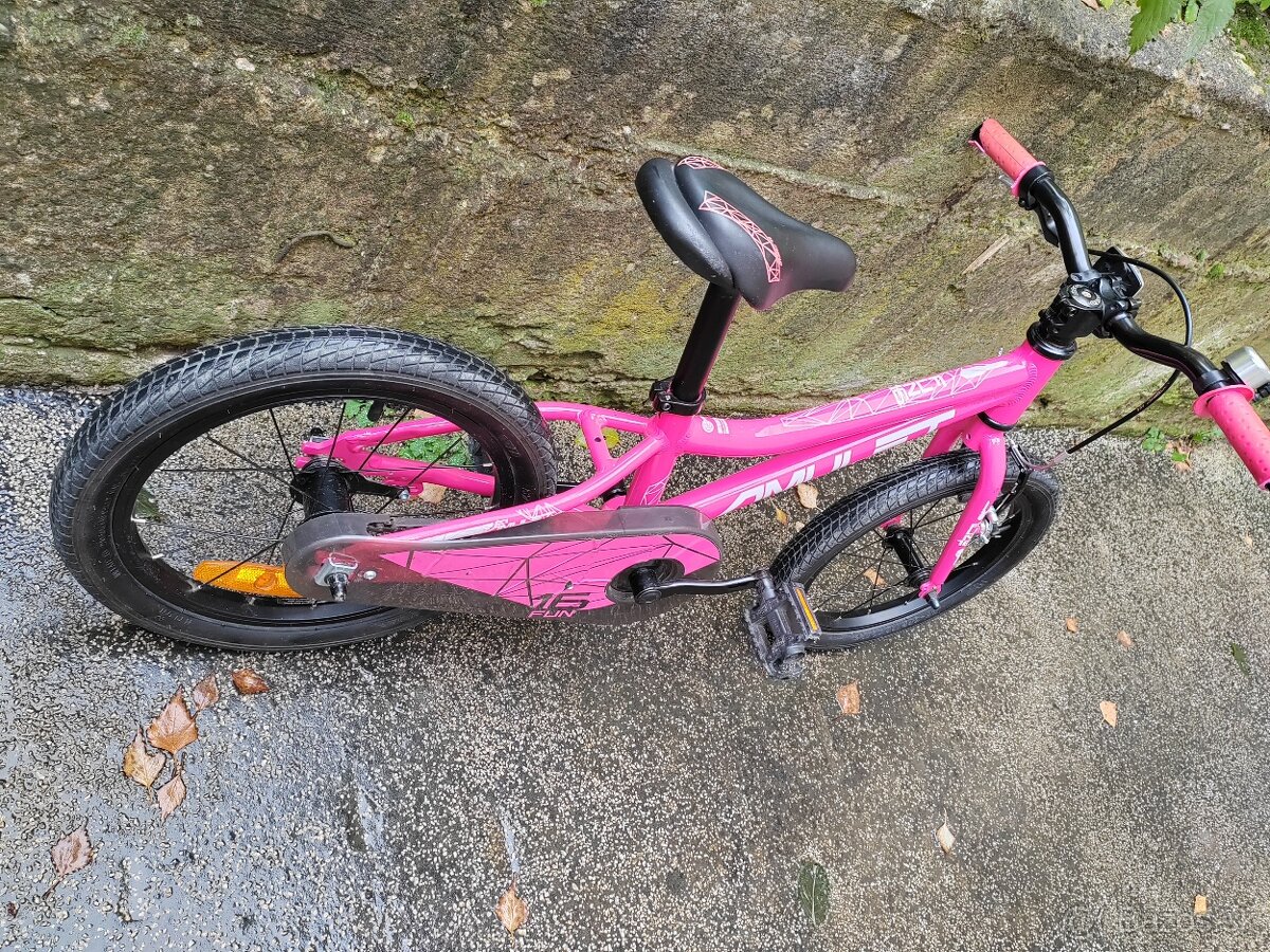 detsky bicykel Amulet veľkosť 16” - 2