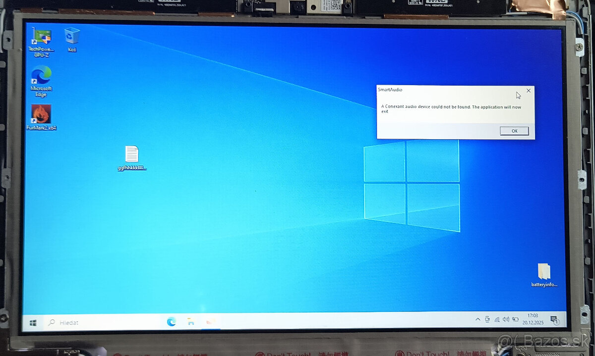 LCD display pre notebook 12.5" 1366x768 WXGA 30pin eDP Sli - 2