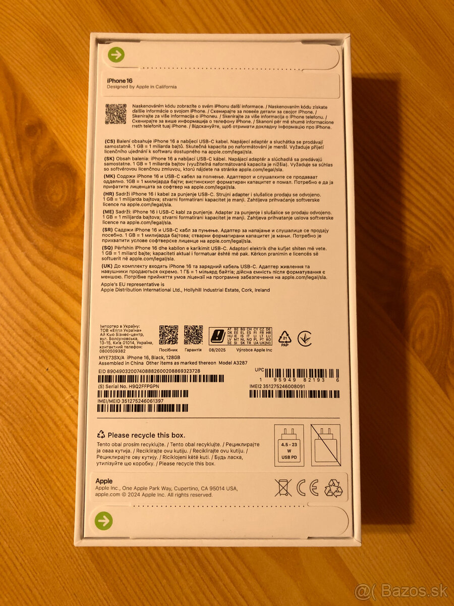 Iphone 16, 128gb, čierny - 2