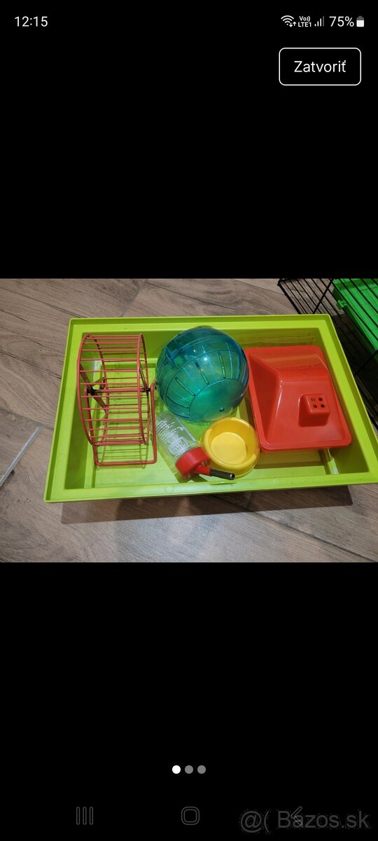 Komplet výbava pre škrečka - 2