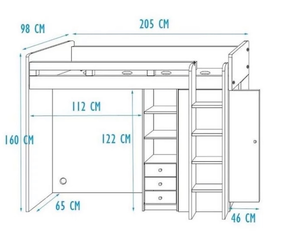 Predám Postel so stolíkom - 2