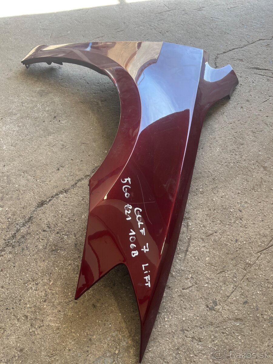 Predné blatníky golf 7 original 5G0 821 106 B - 2